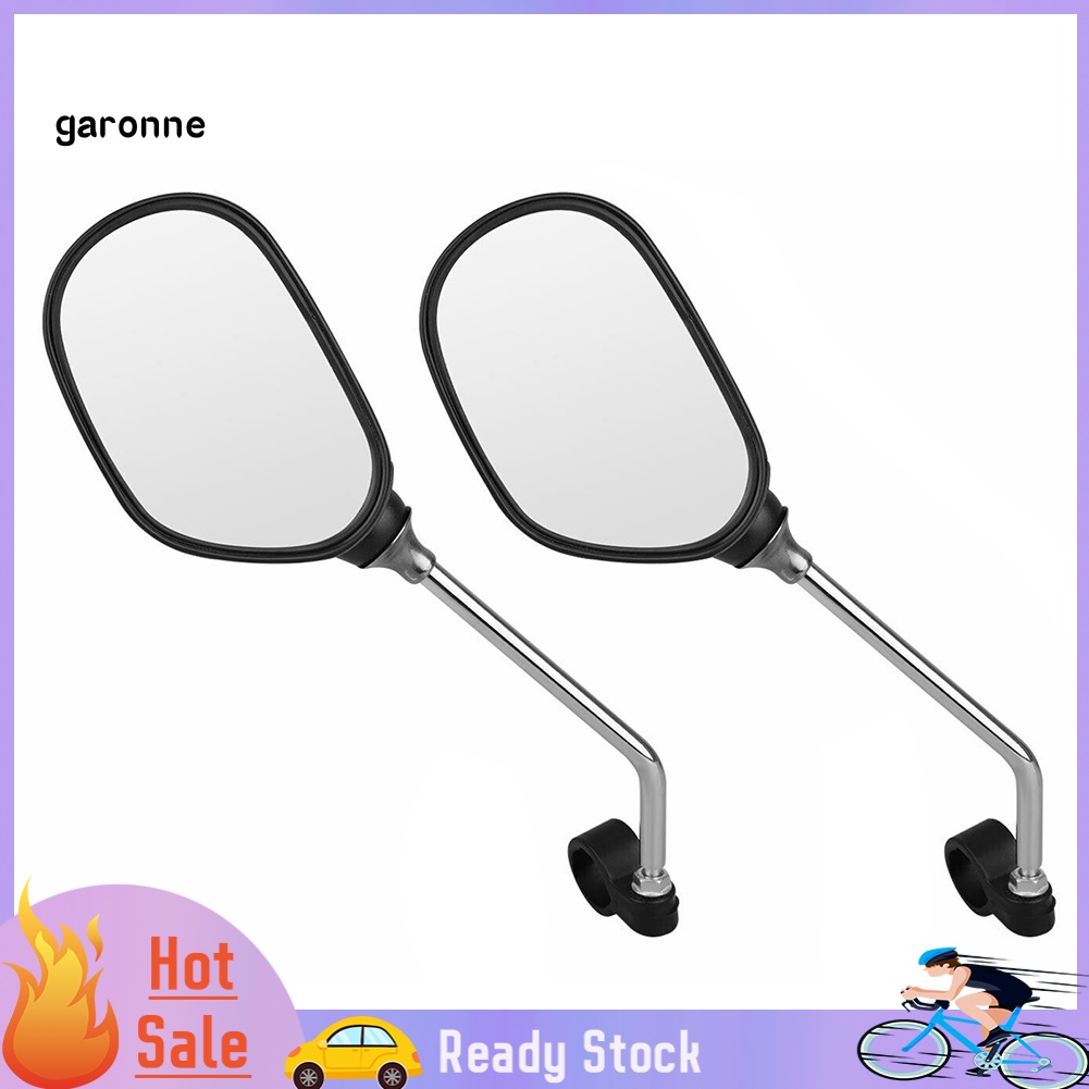 Bộ 2 Gương Chiếu Hậu Gắn Tay Lái Xe Đạp MTB Tùy Chỉnh Thay Thế Tiện Dụng