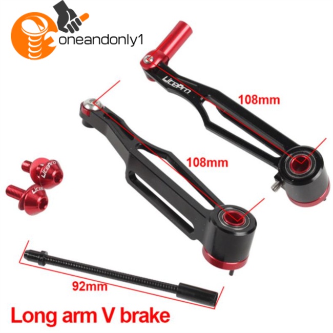 Kẹp Phanh Chữ V CNC Siêu Nhẹ Chuyên Dụng Cho Xe Đạp Litepro BMX Fnhon 412