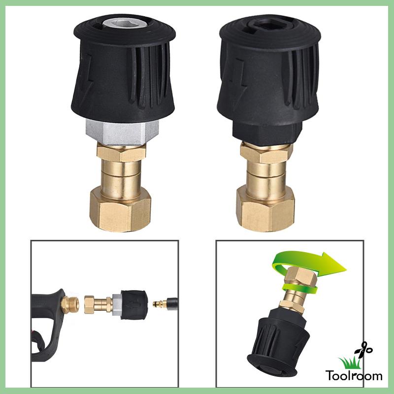 Đầu Nối Ống Nước Áp Suất Cao Xoay 360 Độ Thay Thế Tiện Dụng