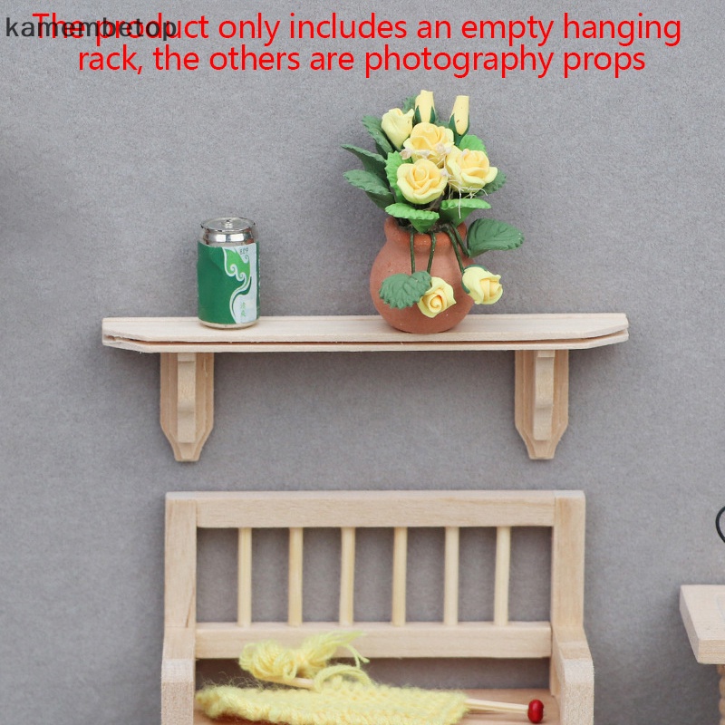 Kệ Treo Tường Tỉ Lệ 1: 12 Dùng Để Trang Trí Nhà Búp Bê