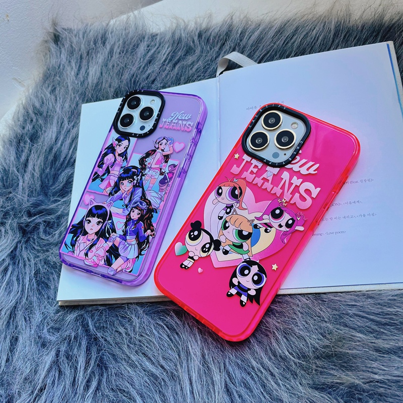Ốp Điện Thoại tpu Dẻo Họa Tiết Hoạt Hình newjeans Dễ Thương Cho iphone 15 14 plus x xs xr 11 12 13 pro max