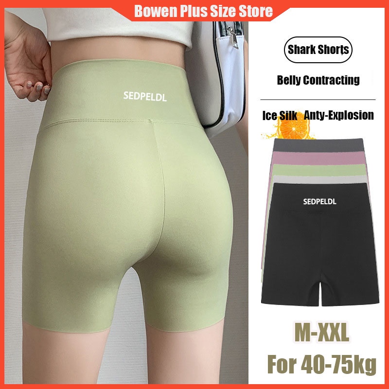 Quần Short Tập Yoga Lưng Cao Chống Lộ Hàng M-XXL Cho Búp Bê Barbie 40-75kg