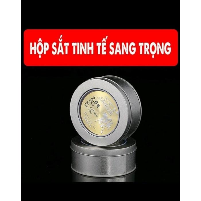 Cước Câu Cá hôp sắt 100m