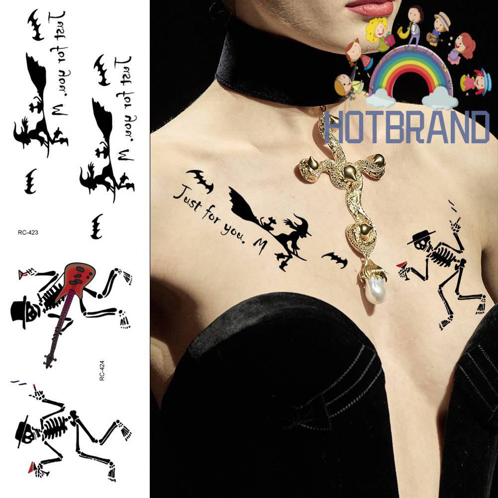 Set 20 Hình Xăm Dán 3D Chống Nước Độc Đáo Cá Tính