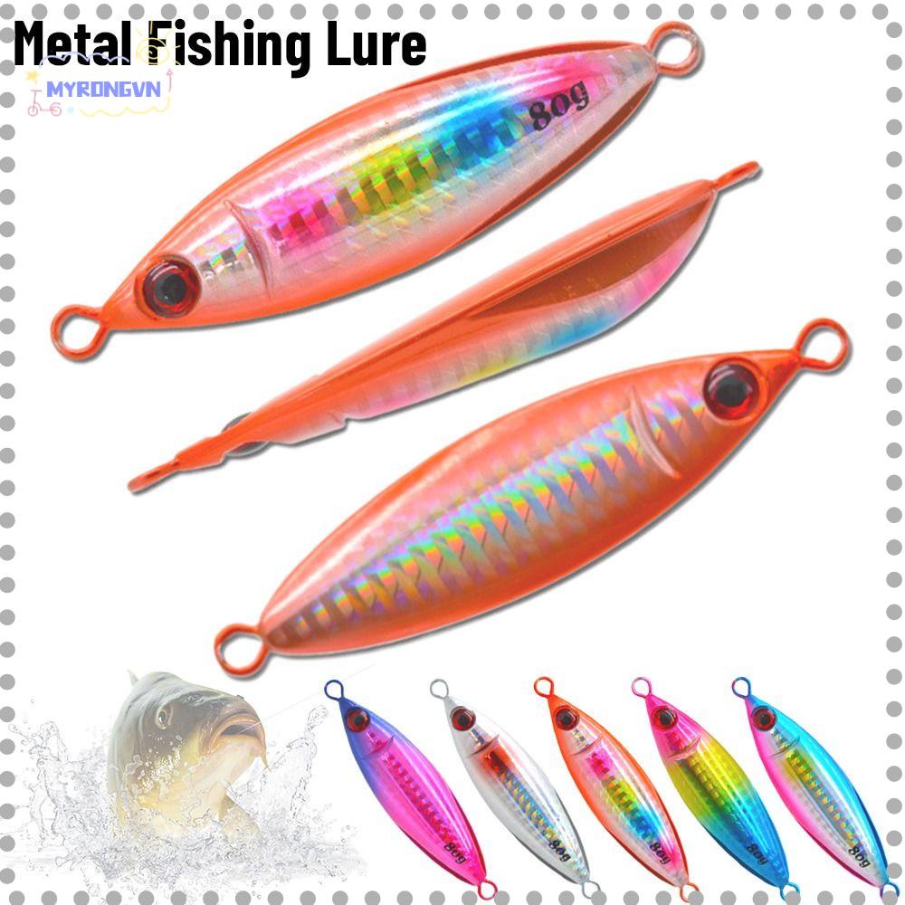 MYRONGVN Mồi Câu Cá Giả Bằng Kim Loại Nhiều Màu Sắc