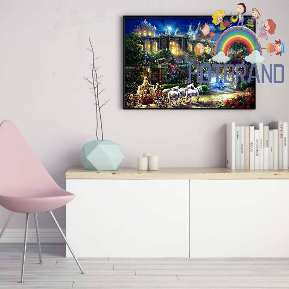 Toàn Bộ Bộ Tranh Thêu Chữ Thập 11CT Hình Lọ Lem