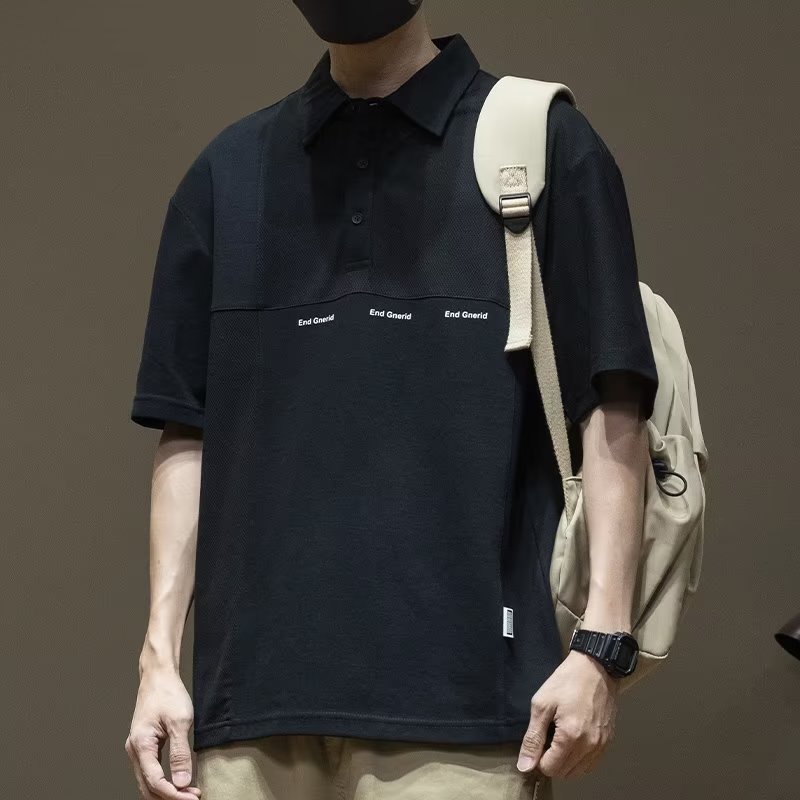 Áo polo Tay Ngắn Chất Liệu Cotton Cao Cấp Có Size Từ M-8XL Thời Trang Theo Phong Cách Mỹ Cho Nam