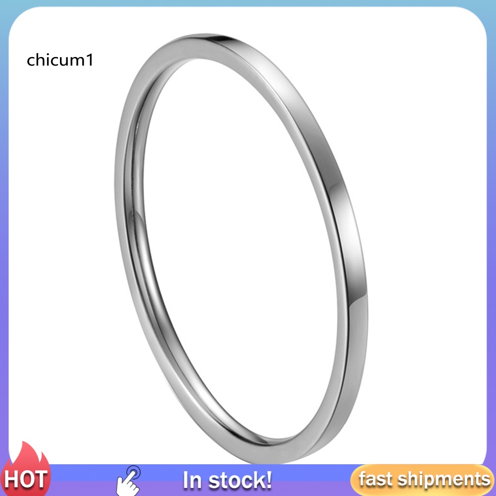 Nhẫn Thép Titan Thời Trang Dành Cho Nữ