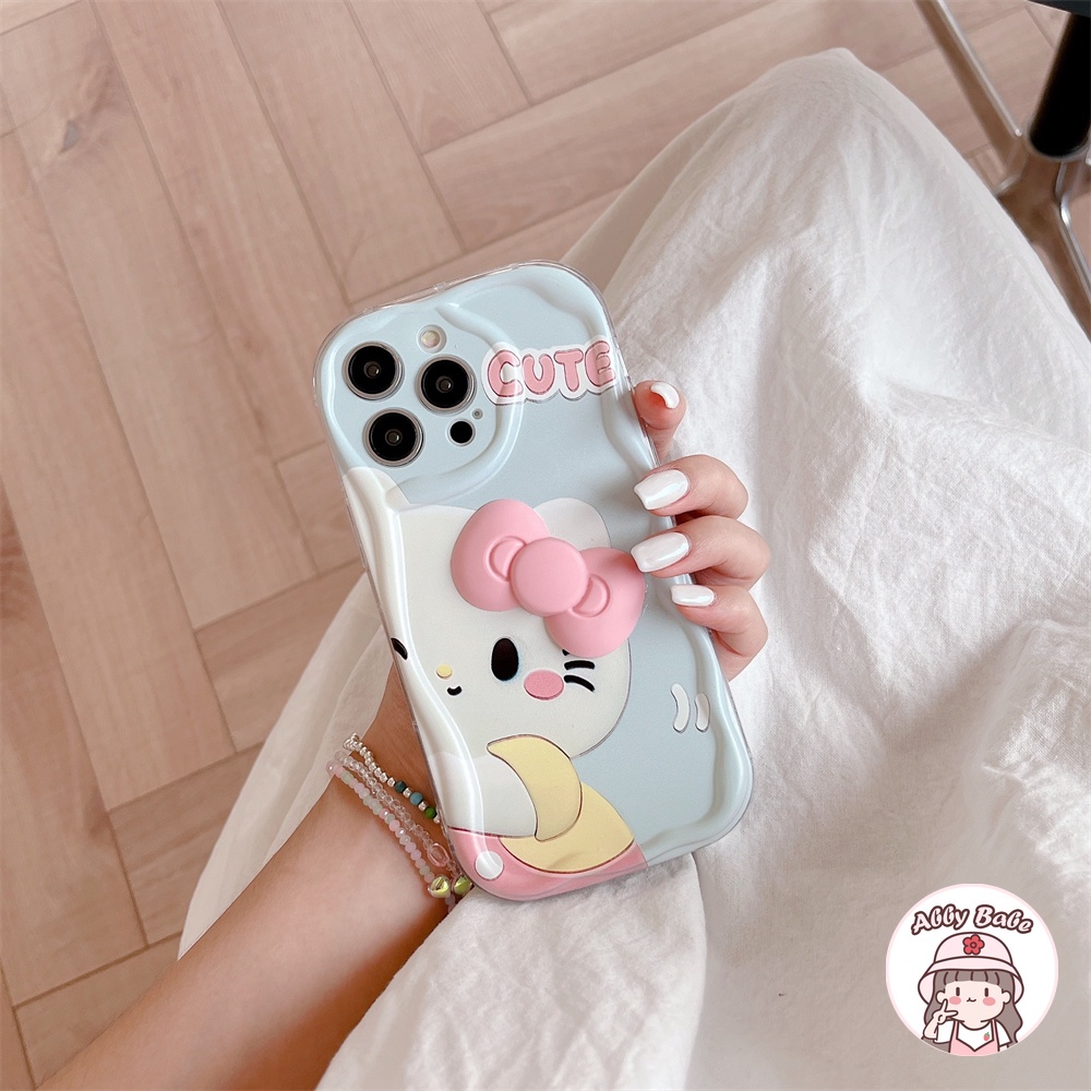 Ốp Điện Thoại TPU Dẻo Họa Tiết Hoạt Hình Melody Kitty Kiểu Hàn Quốc Cho IPhone 14 Pro Max 12 11 Pro Max X XS XR 7Plus