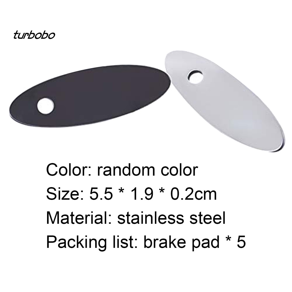 Set 5 Đĩa Phanh Trước Bằng Thép Không Gỉ Thông Dụng Cho Xe Đạp Leo Núi