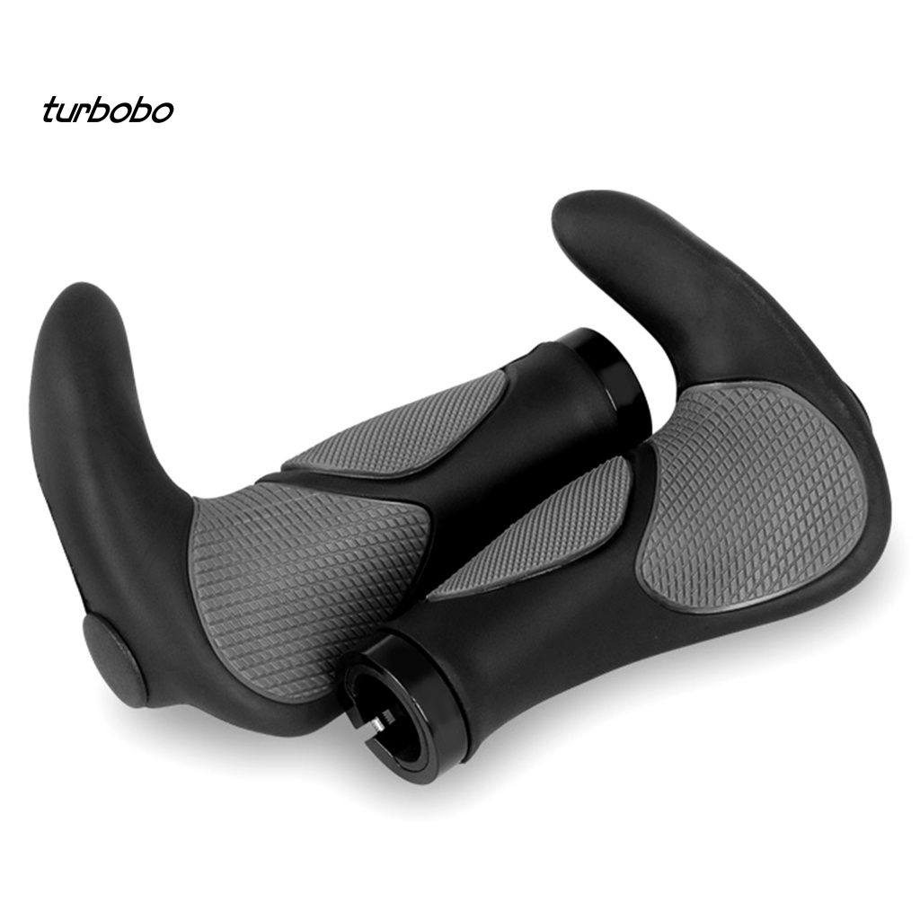 Set 2 Vỏ Bọc Tay Lái Xe Đạp Leo Núi Bằng Cao Su Mềm Chống Trượt