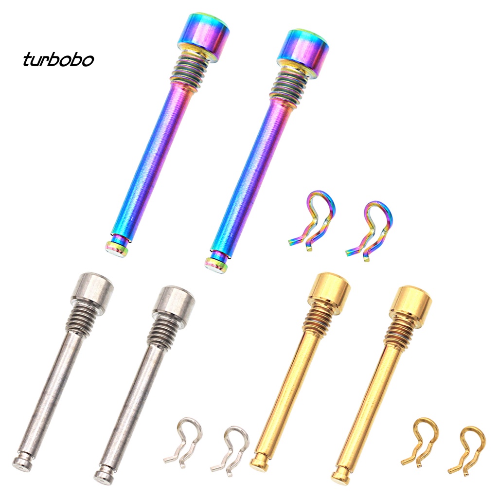 Hộp 2 Phụ Kiện Cố Định Phanh Đĩa Xe Đạp Mạ Điện Chất Lượng Cao