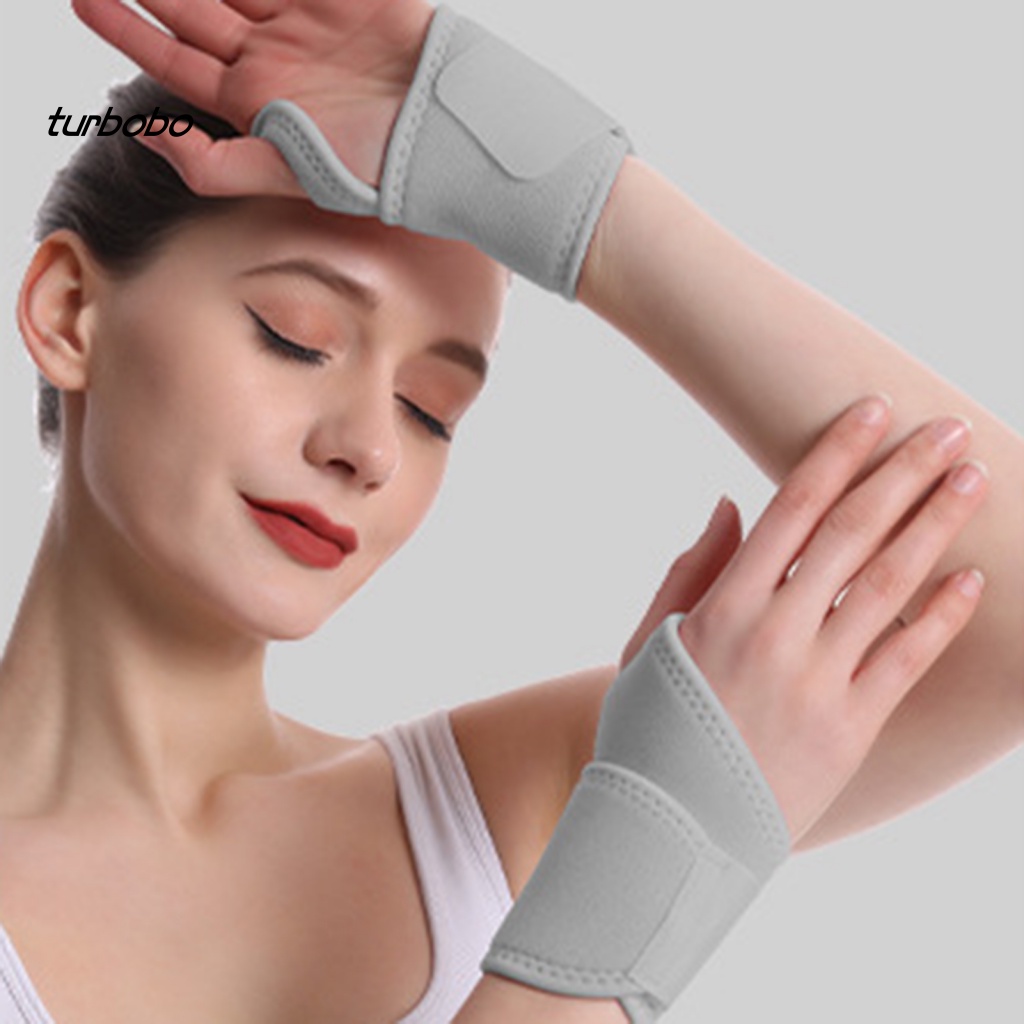 Turbobo Băng Đeo Cổ Tay Co Giãn Thoáng Khí Có Thể Điều Chỉnh Hỗ Trợ Luyện Tập Thể Thao