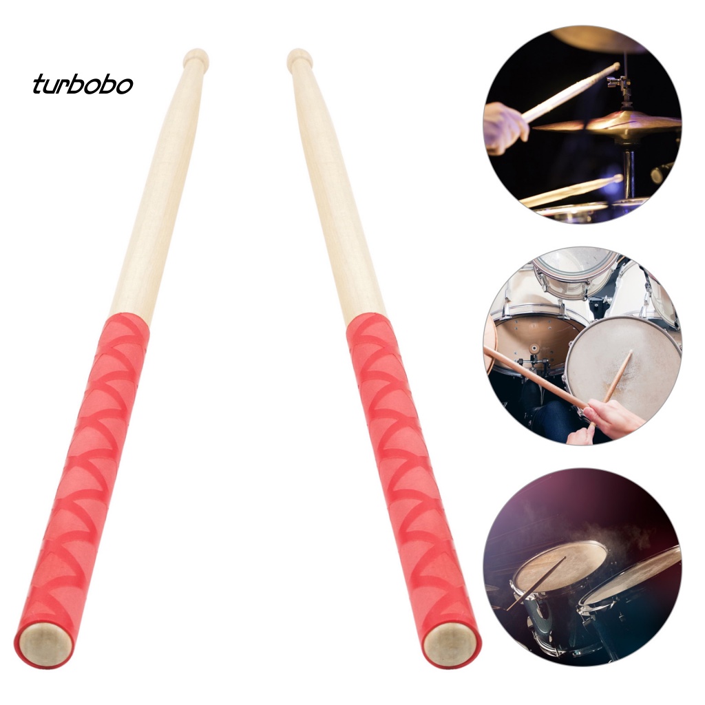 1 Cặp Vỏ Bọc Gậy Đánh Trống Co Nhiệt Chống Trượt Chống Trầy Xước Tiện Dụng