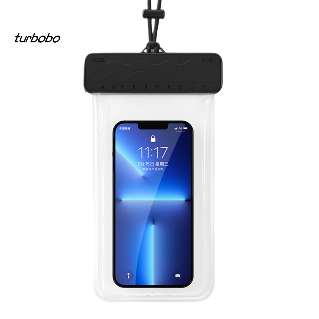 Túi Đựng Điện Thoại Trong Suốt Chống Nước Có Thể Điều Chỉnh Được Màn Hình Cảm Ứng IPX8