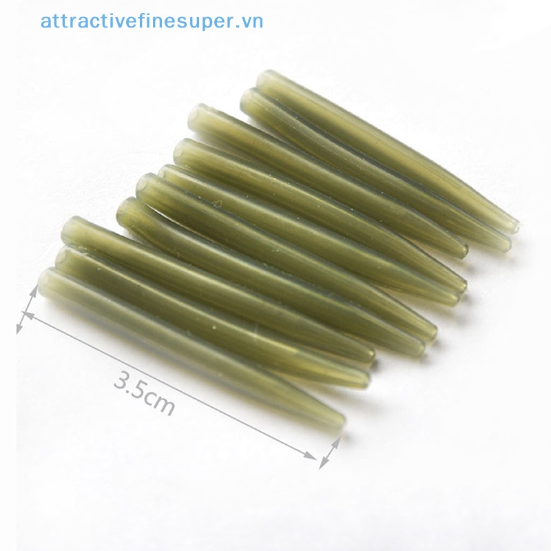 Set 40 Phụ Kiện Câu Cá Bằng Cao Su Chống Rối Thay Đổi Nhanh Tiện Lợi