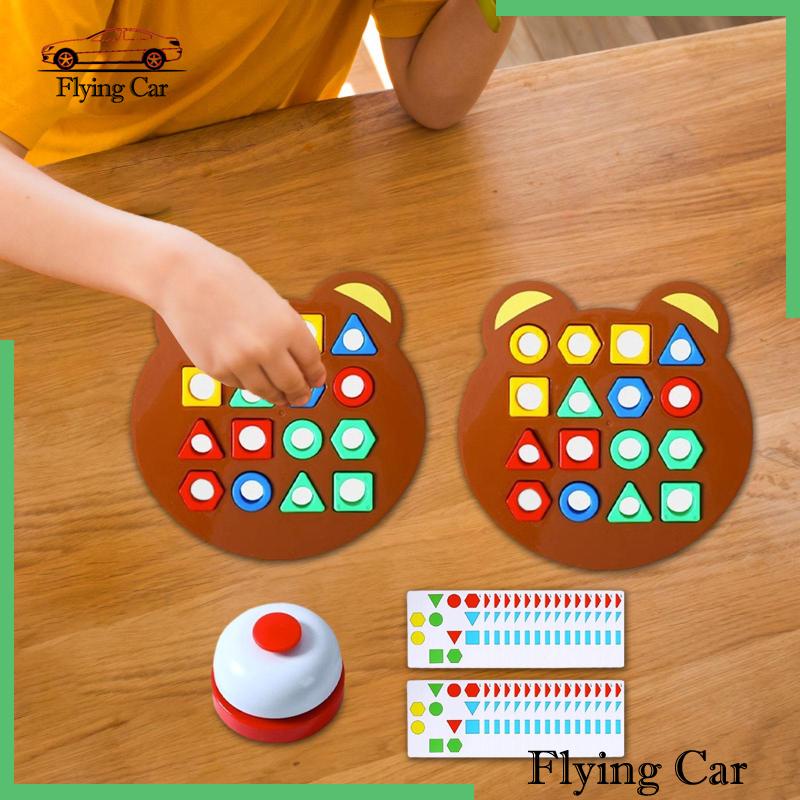 Bộ Đồ Chơi Ghép Hình Học Giải Đố Thú Vị Cho Bé