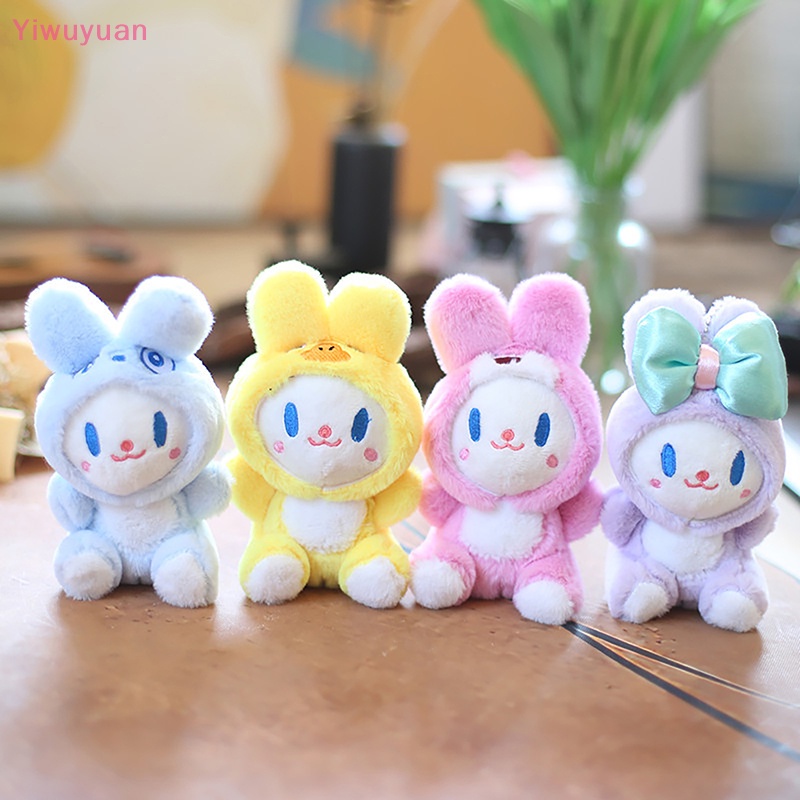 1 Móc Khóa Thỏ Nhồi Bông Đáng Yêu Mới