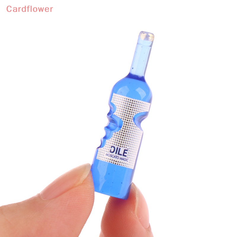 Set 5 Mô Hình Chai Rượu &lt; Cardflower &gt; Trang Trí Nhà Búp Bê Thu Nhỏ DIY Mới