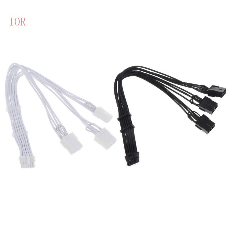 Cáp Chia Đồ Họa IOR 30cm 16pin Male Sang 3x8P Female 16AWG
