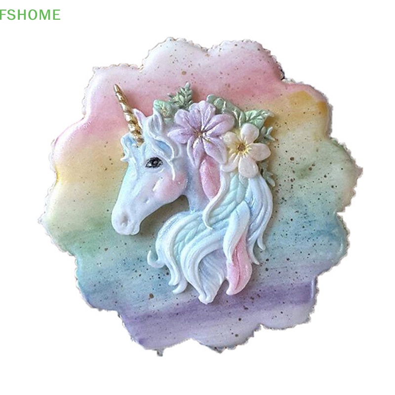 Fshome Khuôn silicone Làm Bánh / Sô Cô La / Kẹo Đường Hình Chú Ngựa