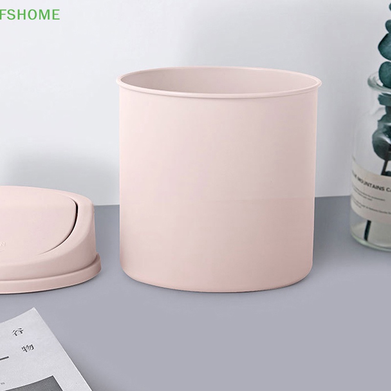 Thùng rác cỡ nhỏ để bàn Có Nắp Chống Bụi Tiện Dụng