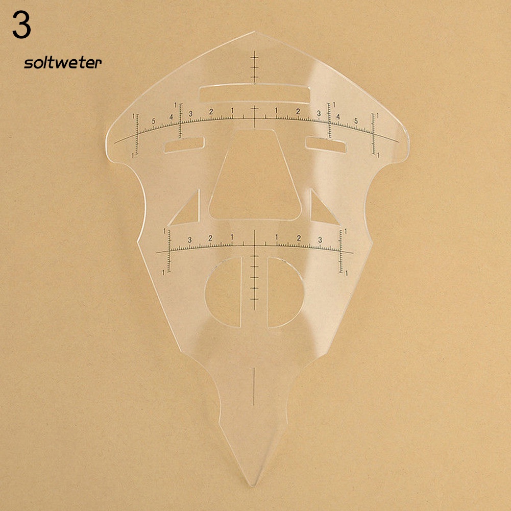 Thước Đo Hỗ Trợ Xăm Lông Mày Tiện Dụng Chất Lượng Cao