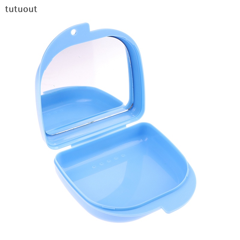 Hộp Đựng Răng Chỉnh Hình Kèm Gương Soi Tiện Dụng