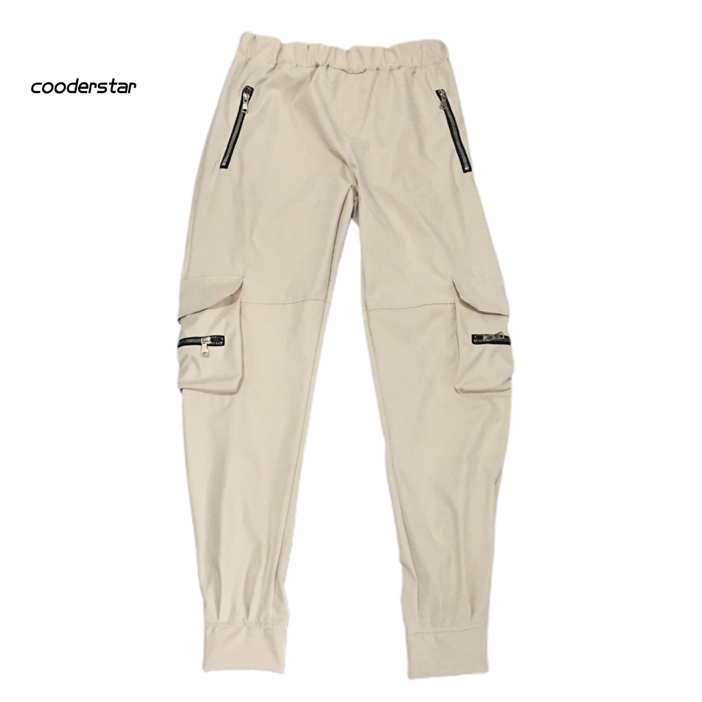 Quần Dài Lưng Thun Dây Rút Nhiều Túi Dành Cho Nam Tập Thể Thao Leo Núi