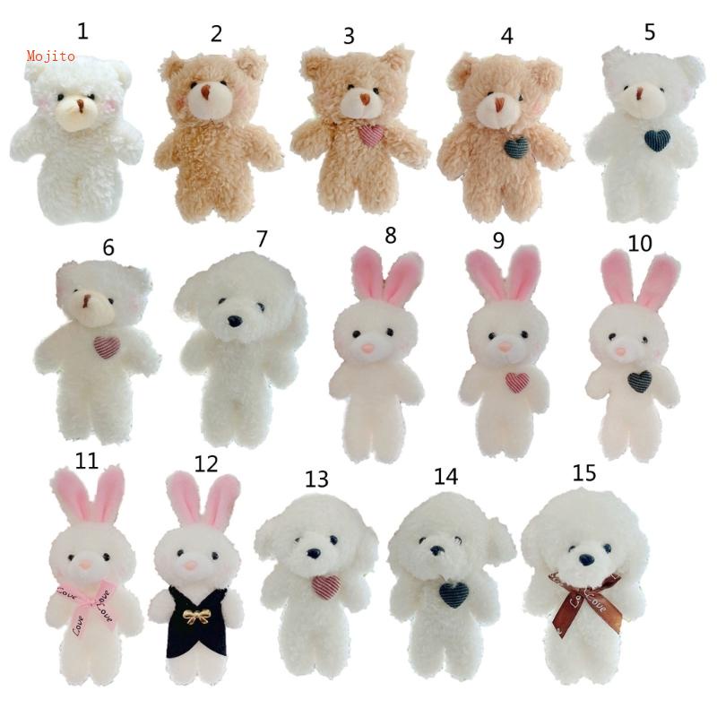 Móc Khóa Hình Gấu Nhồi Bông Dễ Thương