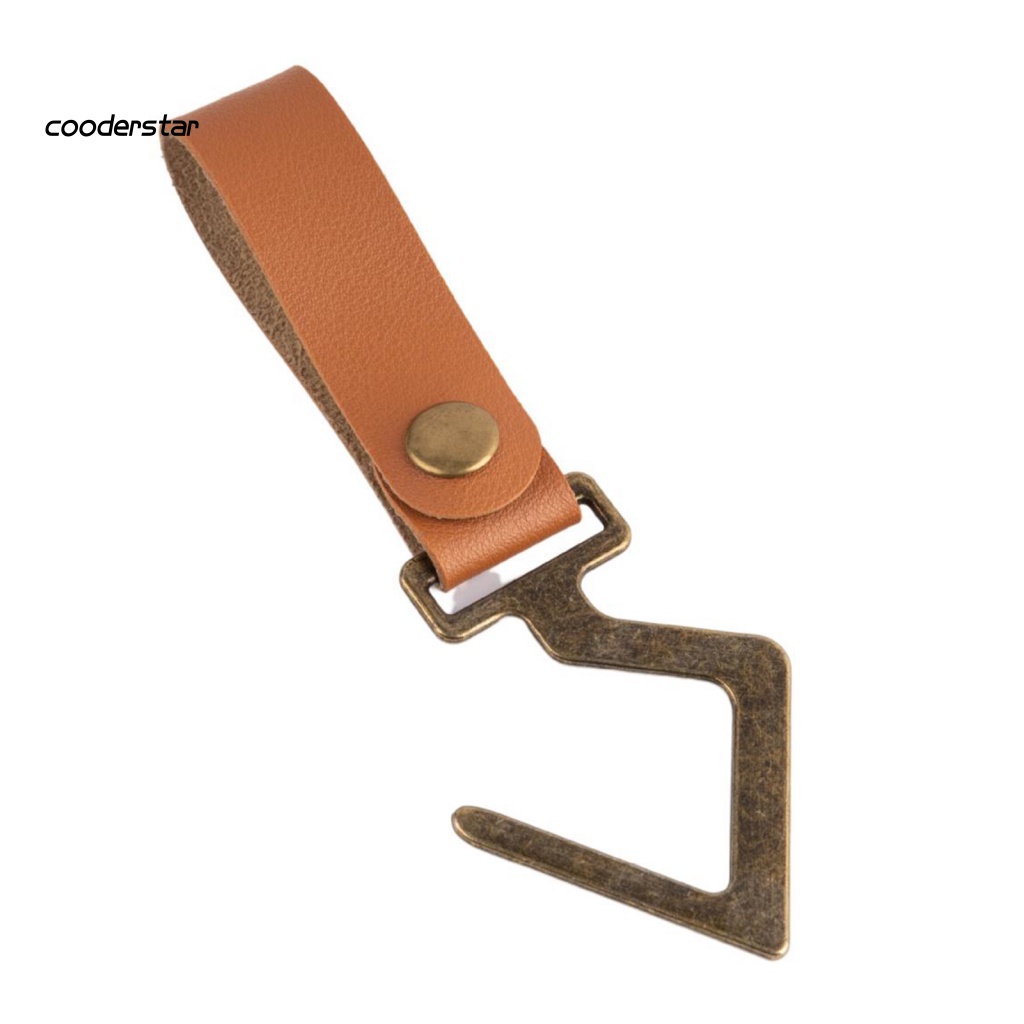 Móc Chìa Khóa Bằng Da Giả Chống Vỡ Tháo Gỡ Nhanh Hình Chữ S