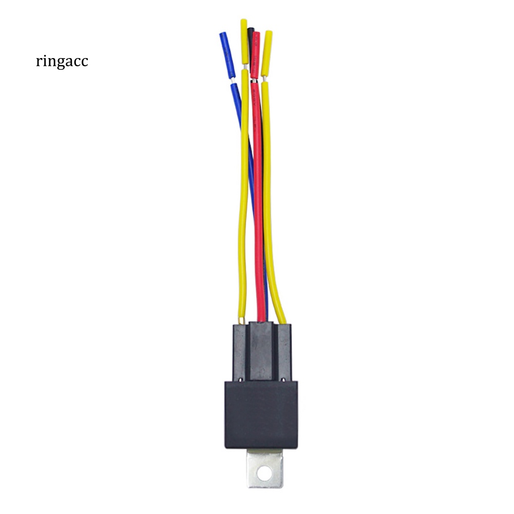 Rơ Le Ô Tô RGA DC 12V 5 Pin 5 Dây Với Ổ Cắm 30 / 40 Amp