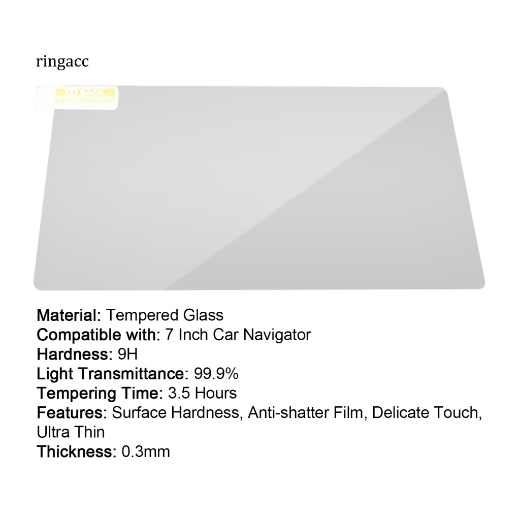 Kính CườNg LựC BảO Vệ MàN HìNh 7 Inch GPS Cho Xe Hơi