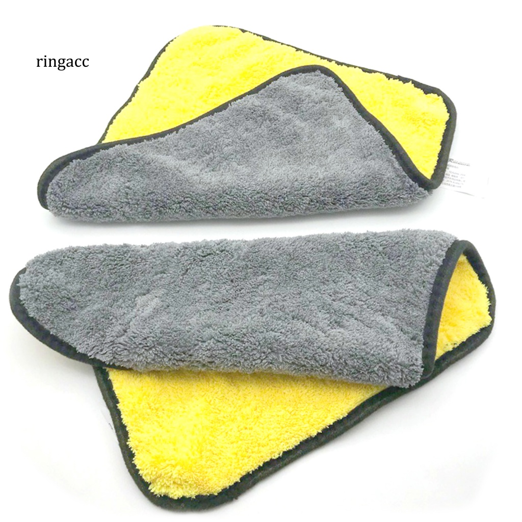 Rga Khăn Lau Xe Hơi Hai Mặt Sợi Nhỏ Thấm Hút Nước Tốt Bền Bỉ