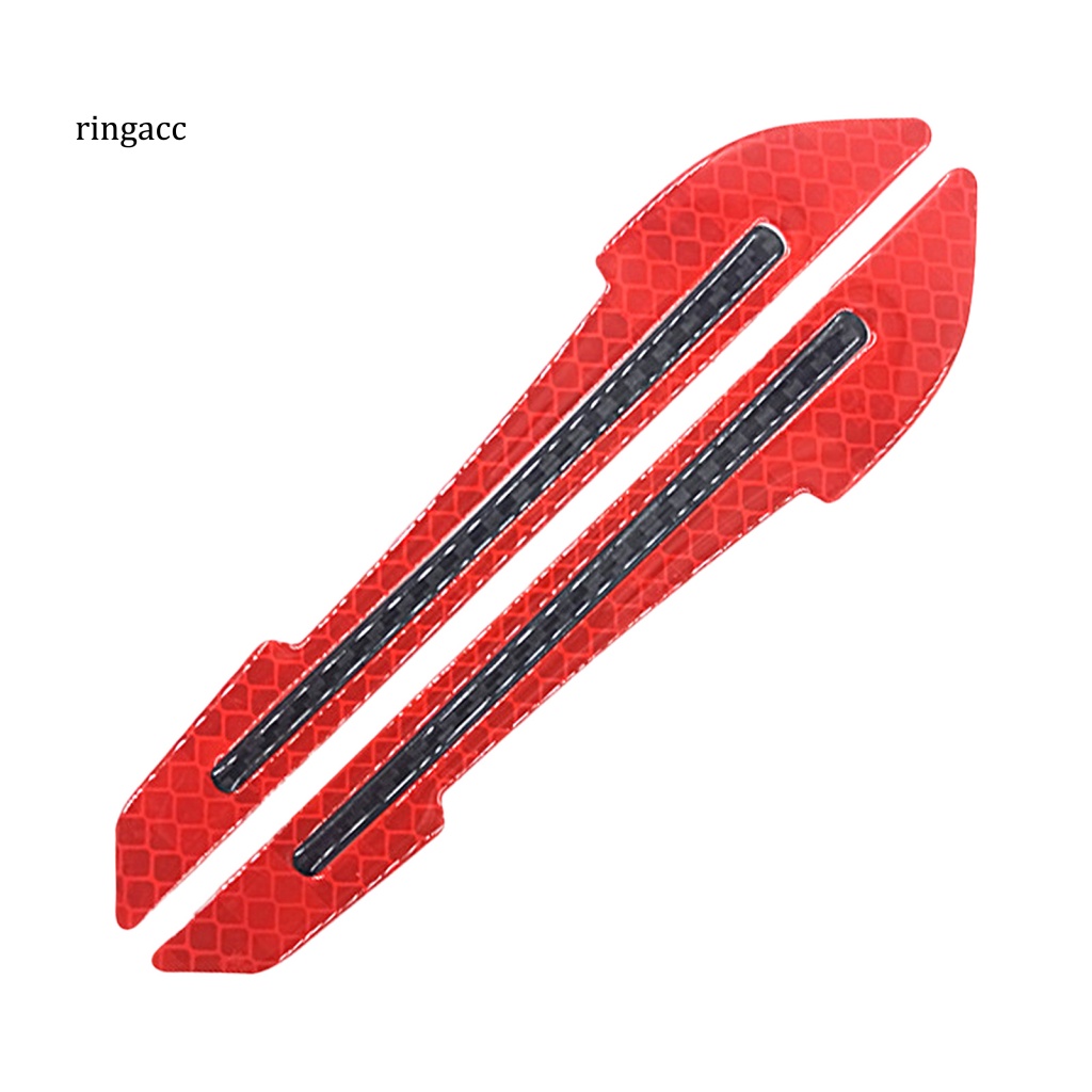 1 Cặp Nhãn Dán Phản Quang Cảnh Báo Đảo Chiều Chống Mài Mòn Cho Gương Chiếu Hậu Xe Hơi