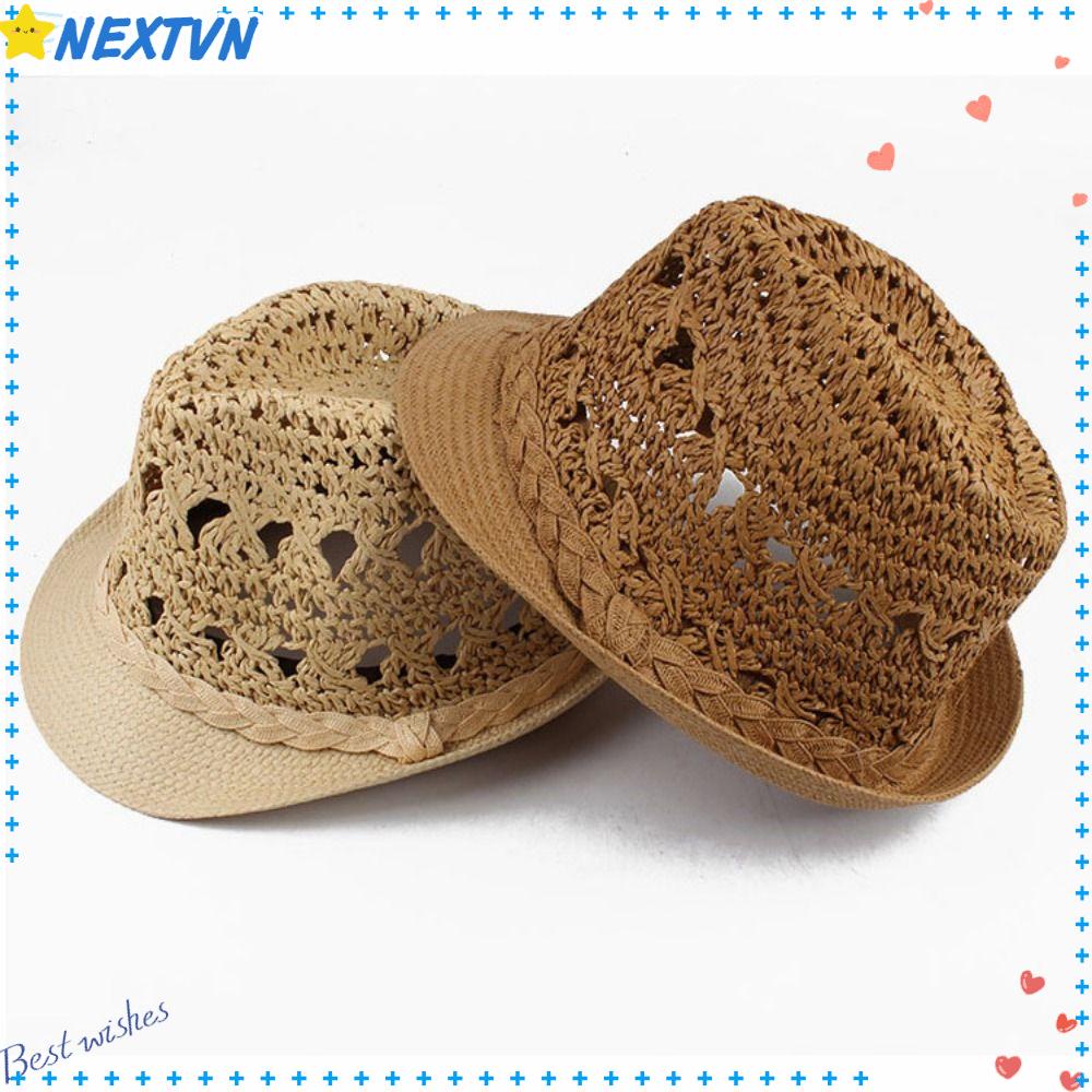 NEXTVN Nón Cối Rộng Vành Thoáng Khí Thời Trang Đi Biển Mùa Hè Cho Nữ