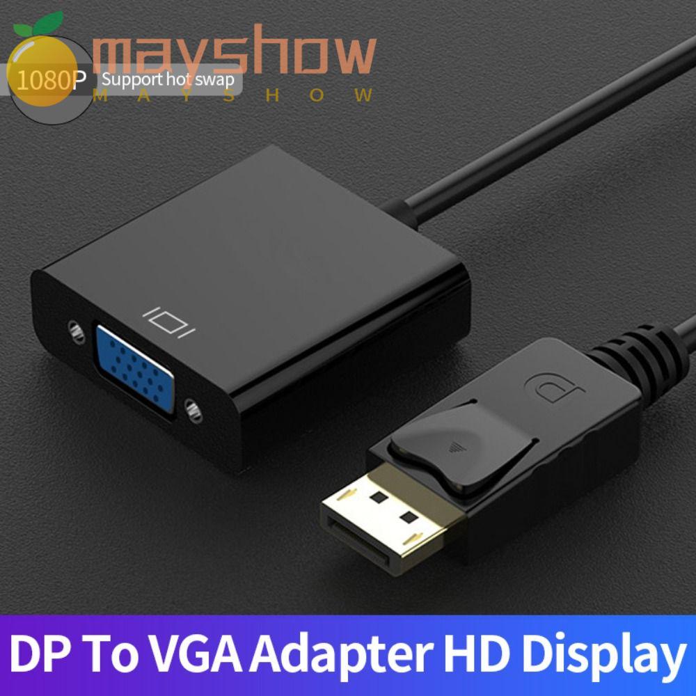 MAYSHOW Đầu Chuyển Đổi HDVD DP Sang VGA DTV Chuyên Dụng Cho Laptop