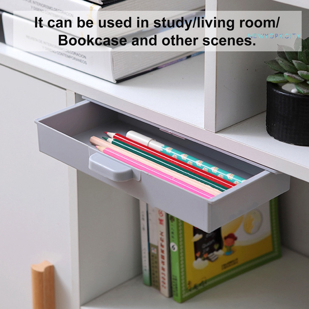 Ngăn Kéo Nhựa Tự Dính Để Bàn Đựng Đồ Trang Sức Tiện Dụng