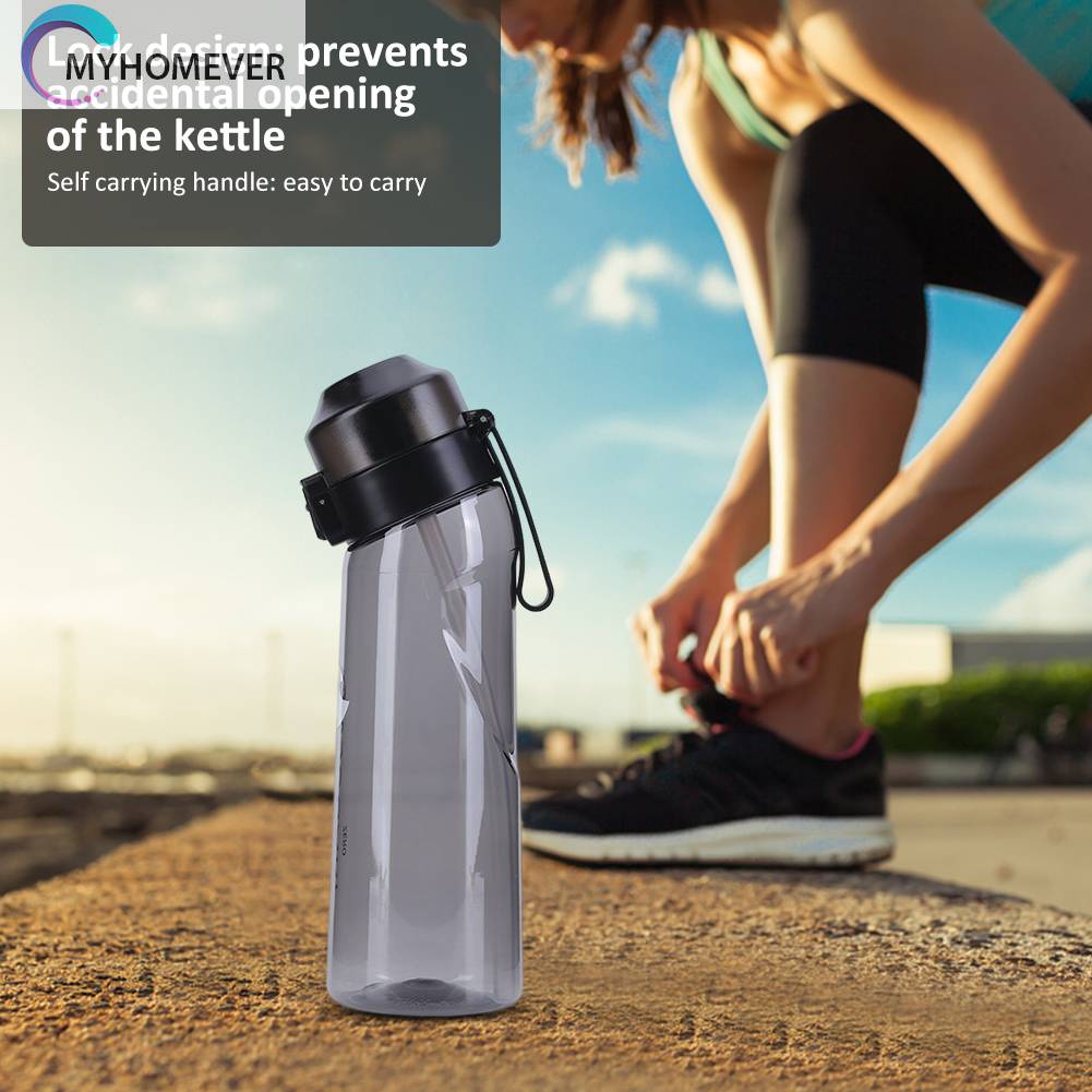 Bình Nước 650ML Có Thể Tái Sử Dụng Kèm Ống Hút