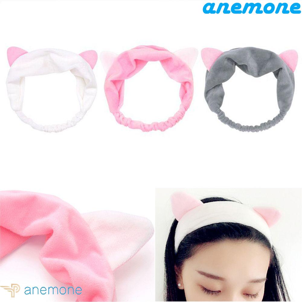 ANEMONE Băng Đô Tai Mèo Dễ Thương Cho Nữ