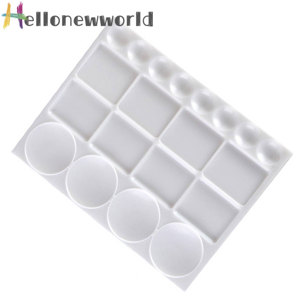 Khay Trộn Màu Nước Bằng Nhựa PP 20 Ngăn Tiện Dụng