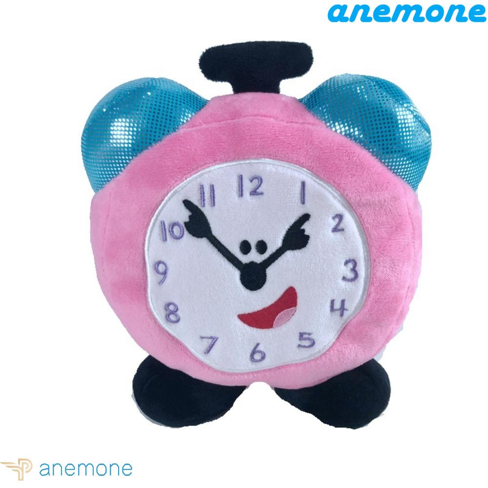 ANEMONE Đồ chơi nhồi bông Mềm Mại Hình Chú Chó Hồng Đáng Yêu Trang Trí Móc Khóa