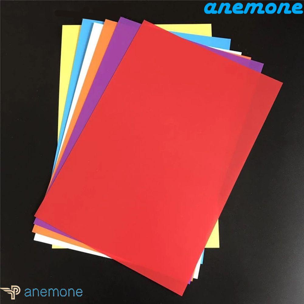 ANEMONE Đồ Chơi Giấy Co Giãn Làm Móc Khóa / Trang Sức Thủ Công DIY Bằng Nhựa Cho Bé