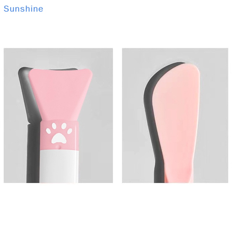 1 / 5 Cọ Silicon Hai Đầu Quét Mặt Nạ Tiện Dụng