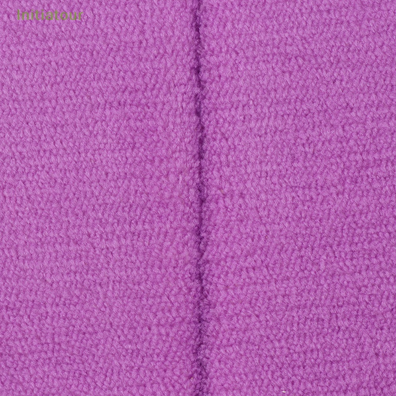 [InitiatourV] Thảm Xốp Lót Sàn Nhà Tắm / Toilet Hình Chữ U Bằng Lông Cừu San Hô Trang Trí Nhà Cửa