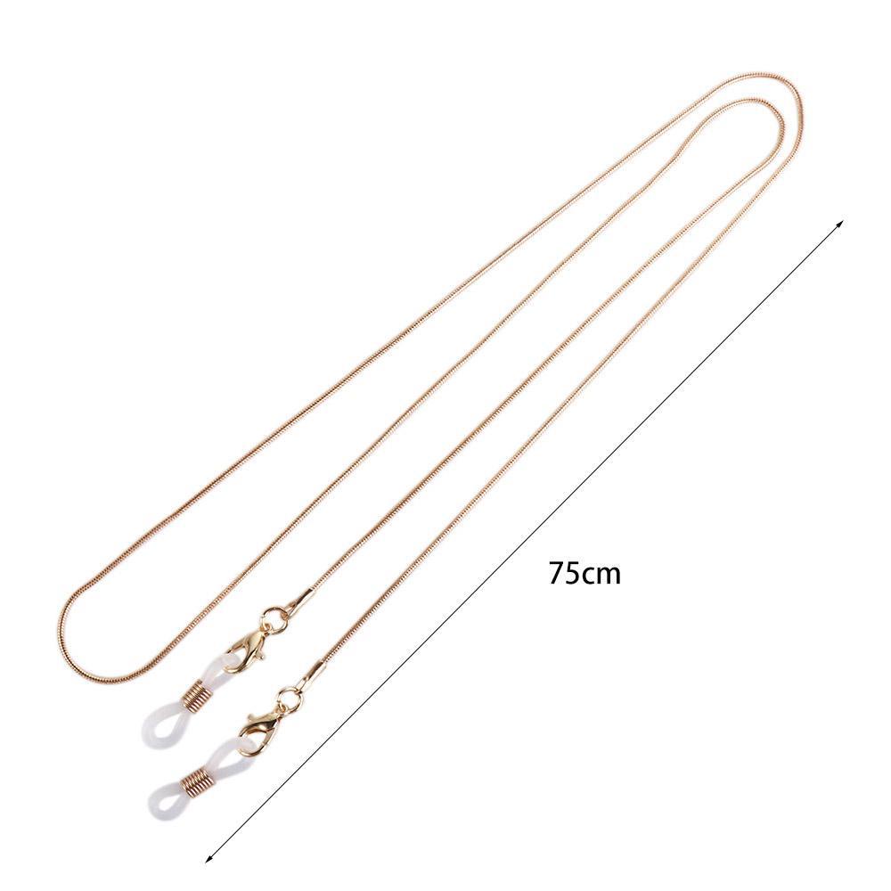 Dây Xích Kim Loại Đeo Mắt Kính Màu Bạc Cá Tính 2life