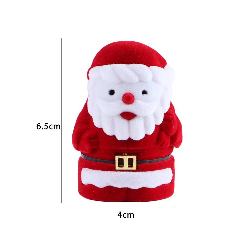 Hộp Đựng Nhẫn Trang Sức Truyền Thống Hình Ông Già Noel