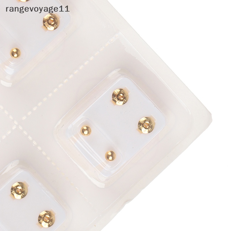 Set 12 Cặp Bông Tai Bằng Thép Không Gỉ Chất Lượng Cao