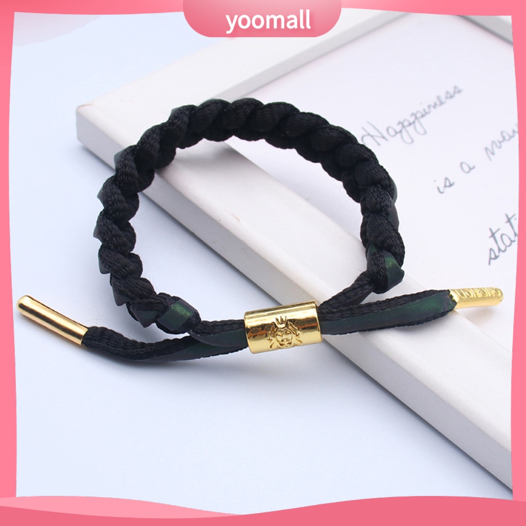 Vòng Tay Dây Bện Phản Quang Điều Chỉnh Được Thời Trang