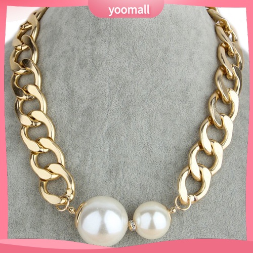 Vòng Cổ Choker Đính Ngọc Trai Nhân Tạo Thời Trang Dành Cho Nữ